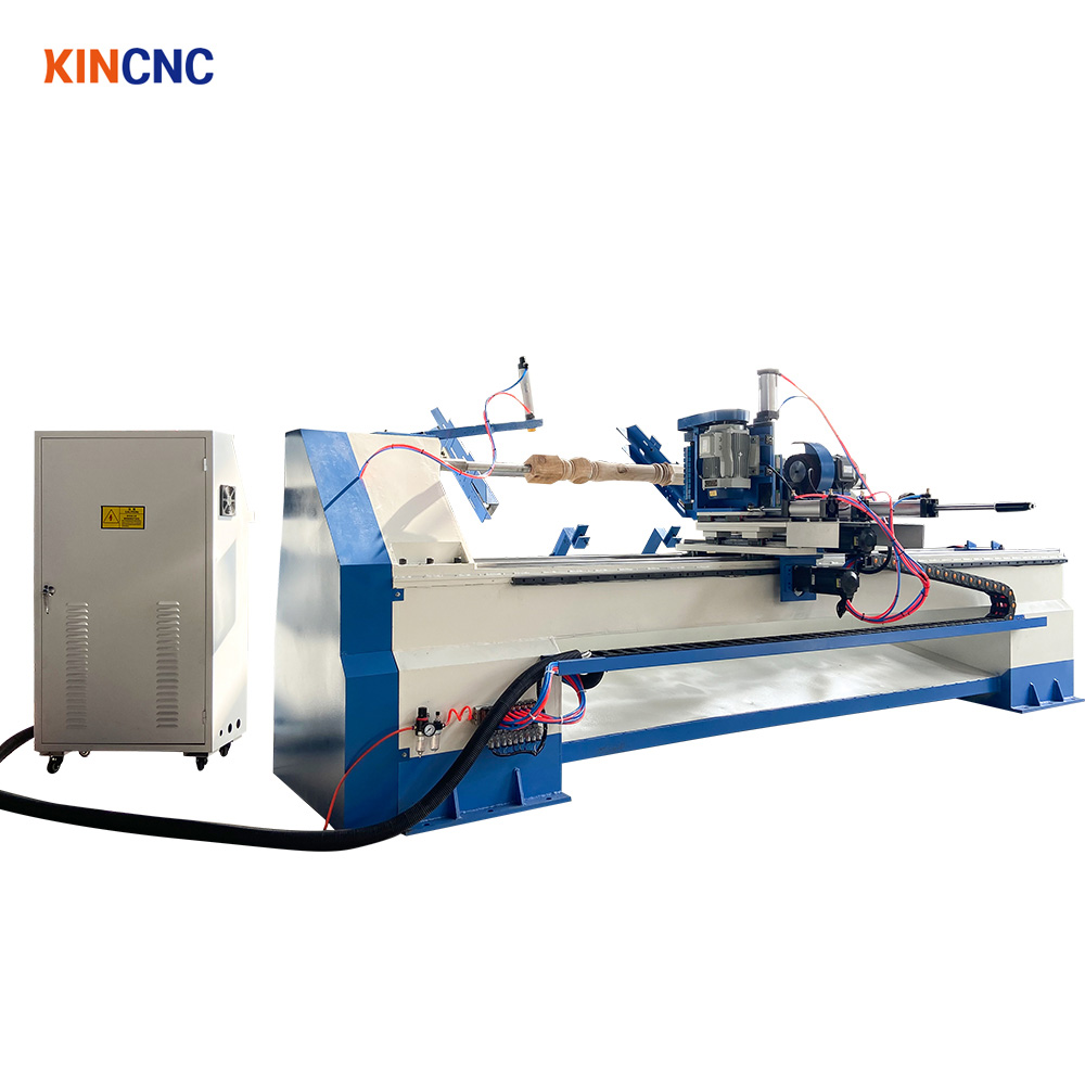 Multifunctional CNC Wood Lathe Machine  KIN-1000MS