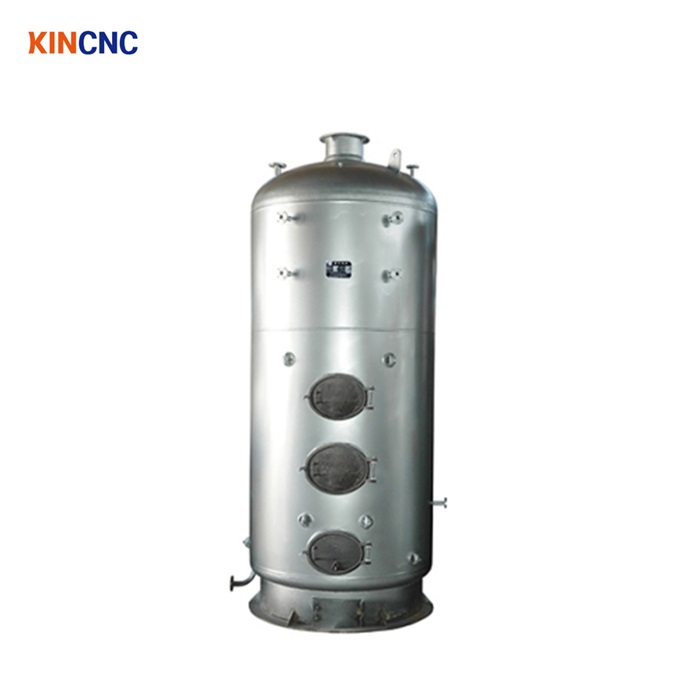 Burning Steam Boiler